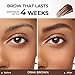 SACE LADY Eyebrow Color Kit for Women, Long Last Effect Up to 4 Weeks, Waterproof Sweat-proof, Natural Brows Cream Color DIY at Home, Vegan & Cruelty Free, 0.5Fl Oz*2 (02 DARK BROWN)
