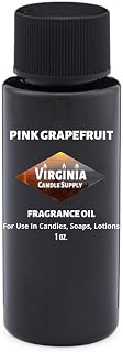 Pink Grapefruit Fragrance Oil (1 oz Bottle) for Candle Making, Soap Making, Tart Making, Room Sprays, Lotions, Car Fresheners, Slime, Bath Bombs, Warmers…
