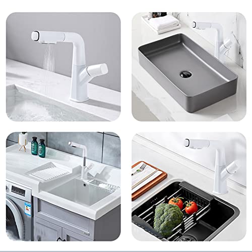 Robinets de lavabo double mode jet pour éliminer les éclaboussures