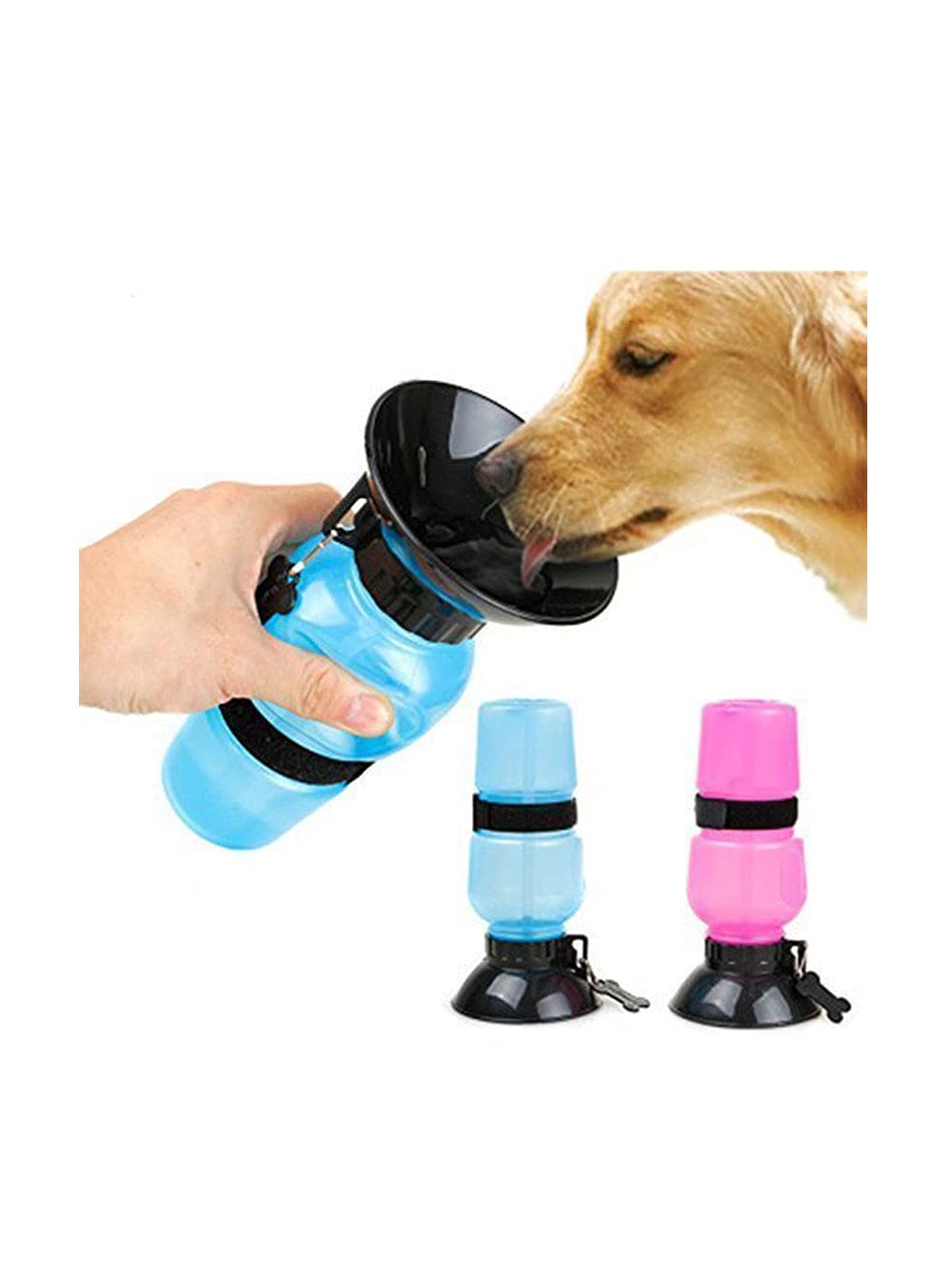 Amazing deals Dog Water Bowl Bottle Sipper Portable Aqua Dog Travel