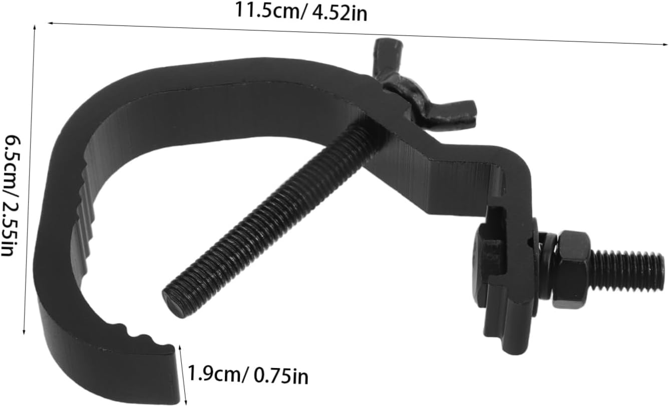 YARNOW 10pcs Stage Lighting Equipment Accessories Stage Light Hooks Clamp for Bar Lighting Pub