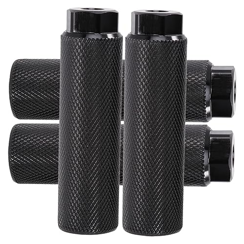 BCOATH 4Pcs Sturdy Bike Pegs Wear Resistant Non Slip Cycling Rear Pegs for Mountain Bicycles Easy Installation Durable Stylish Replacement Accessory