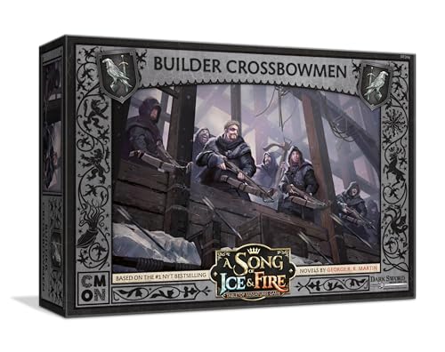 CMON A Song of Ice and Fire Tabletop Miniatures Game Builder Crossbowmen Unit Box - Deadly Marksmen of Westeros! Strategy Game for Adults, Ages 14+, 2+ Players, 45-60 Minute Playtime, Made