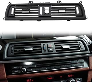 TTCR-II Front Air Grille, AC Vent Replacement Compatible with BMW 5 series F10/F11, Middle Center Console Air Vent(Fit: 5 series 520 523 525 528 530 535 550 2010-2016)