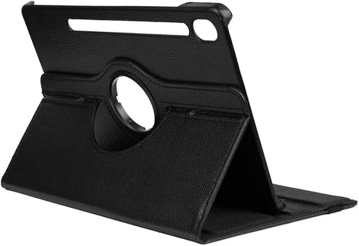 Samsung Galaxy Tab S9 X710 X716 X718 ile uyumlu K l f 360 D nebilen Standl  Case Siyah