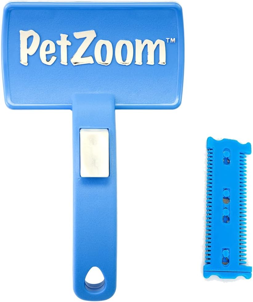 Pet Zoom Pet Brush Self Cleaning Grooming Brush with