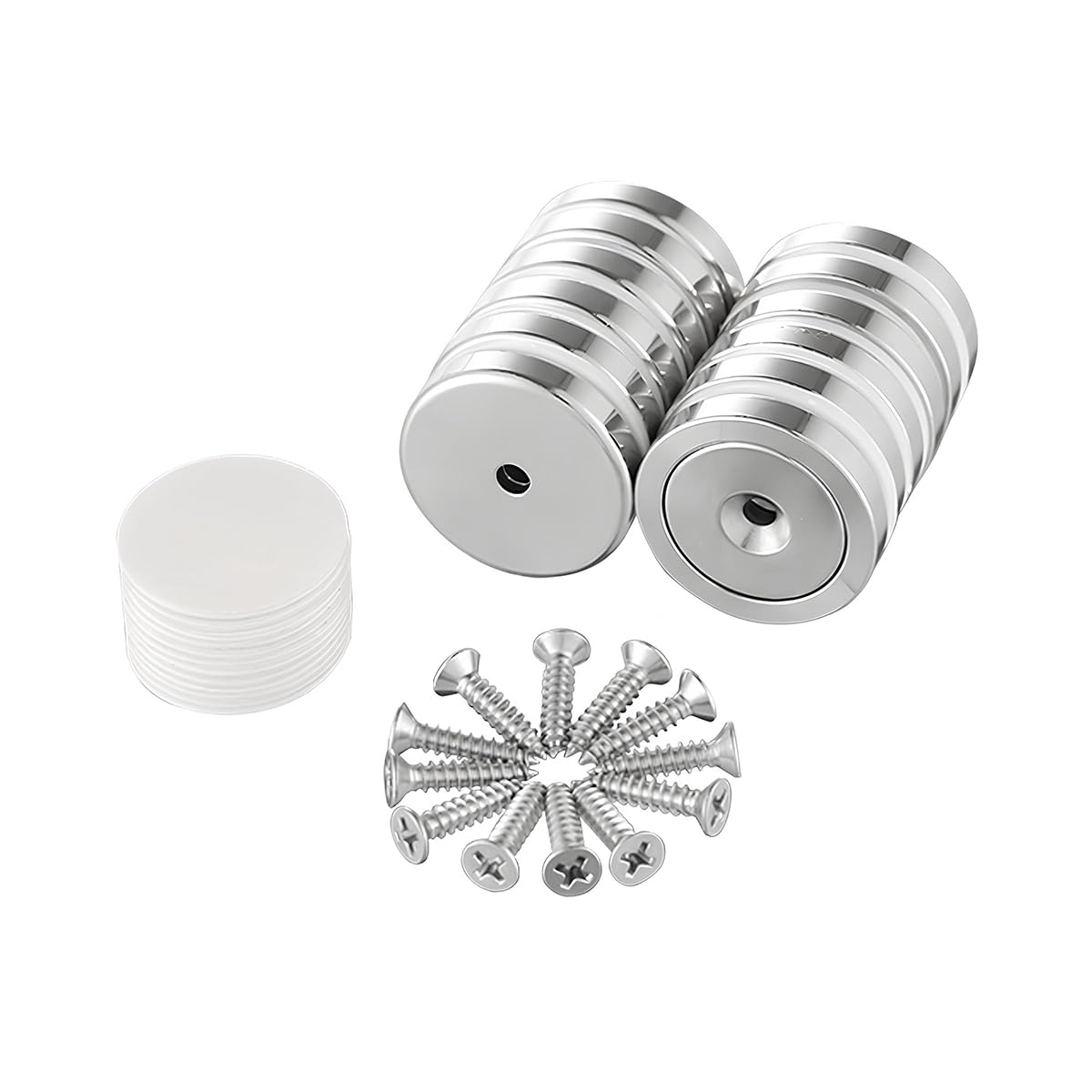 Super Strong Neodymium Cup Magnet 1.26" Countersunk Permanent Magnet, The World’s Strongest & Most Powerful Rare Earth Magnets by Applied Magnets with