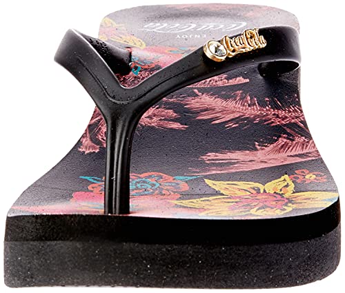 Sandália Strand Sommer, , Coca-Cola, Feminino, Preto/Preto/Preto, 35/36