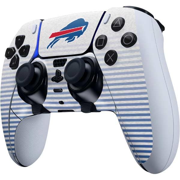 Skinit Decal Gaming Skin Compatible with PS5 DualSense Edge Pro Controller - Officially Licensed NFL Buffalo Bills Breakaway Design