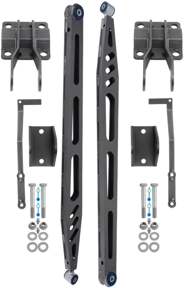 Rear Traction Bars With Brackets And Hardware For 5-7 Inch Lift Compatible With 2015-2020 4WD