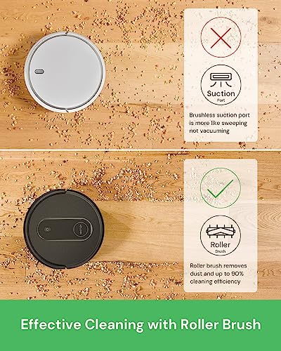 Vactidy T7 Robot Vacuum and Mop Combo, WiFi/App/Alexa/Siri Control, Robotic Vacuum Cleaner with Schedule, 2-in-1 Watertank and Dustbin, Self-Charging, Slim, for Hard Floor, Pet Hair, Carpet - Image 3