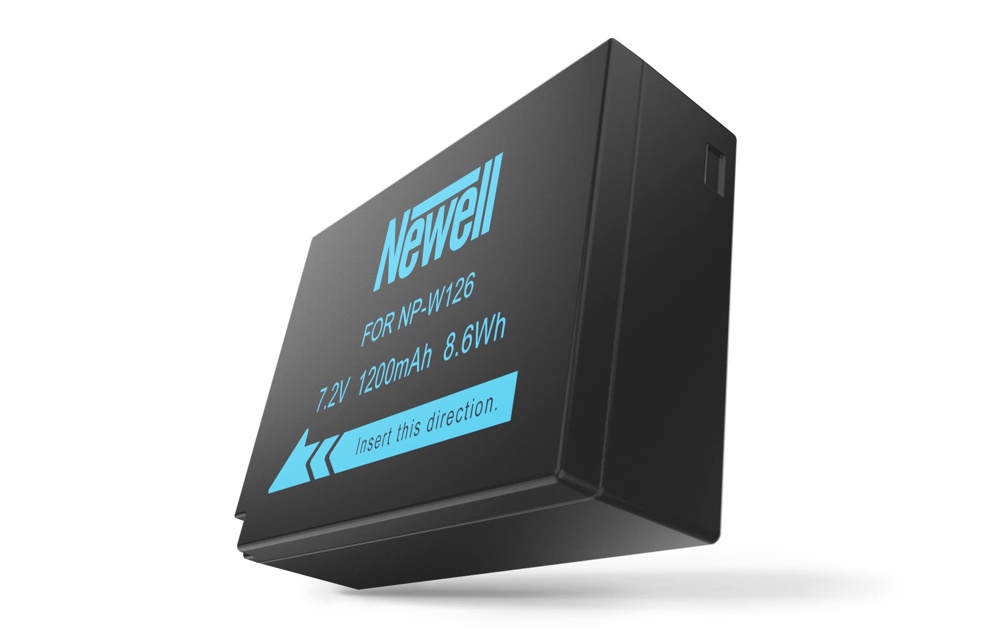 Brand Rechargeable Li-ion Battery Replacement for NP-W126,7.2V 1200 mAh, Black, Compatible Replacement for Fujifilm X A1, X A2, X A3, A5-X, X A10, X-E1, E2-X, X-E2S X-E3-X M1, X Pro1