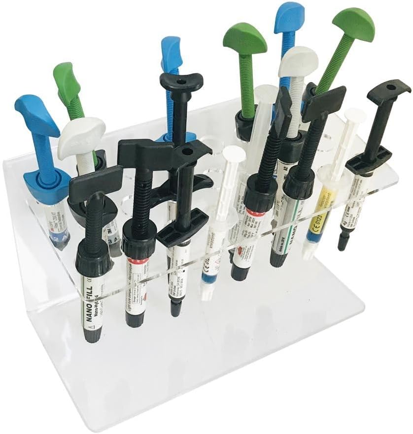 Cotisen Premium Composite Syringe Holder | Durable, Ergonomic Design | Securely Holds Composite Syringes | Convenient | Ideal for Dental Procedures