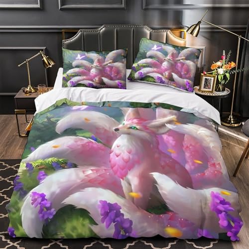 Parure de lit imprimé en 3D super king housse de couette ultra douce 260x220 - 2