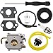 TOPREPAIR Carburetor for WT-827-1 WT-149A WT-340-1 WT-454 WT-526 WT-539 WT-685 Troy-Bilt TB310QS TB320BV TB25CS TB75SS TB90BC Carb