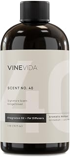 [16 Fl Oz] Gingerbread Fragrance Oil for Cold Air Diffusers, Essential Oils for Diffuser Oil Refill & Air Freshener Room Spray