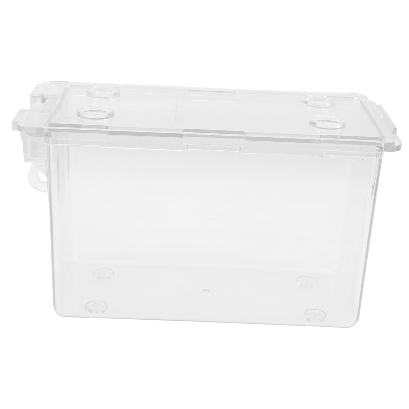 FAVOMOTO Sealing Box Waste Card Box Poker Cards Storage Case Candy Metal Jars Playing Card Storage Game Storage Large Container Storage Boxes with Lid Playing Case Jewelry Organizer Acrylic