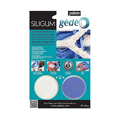 PEBEO Silicone 766309, Silver, 100g