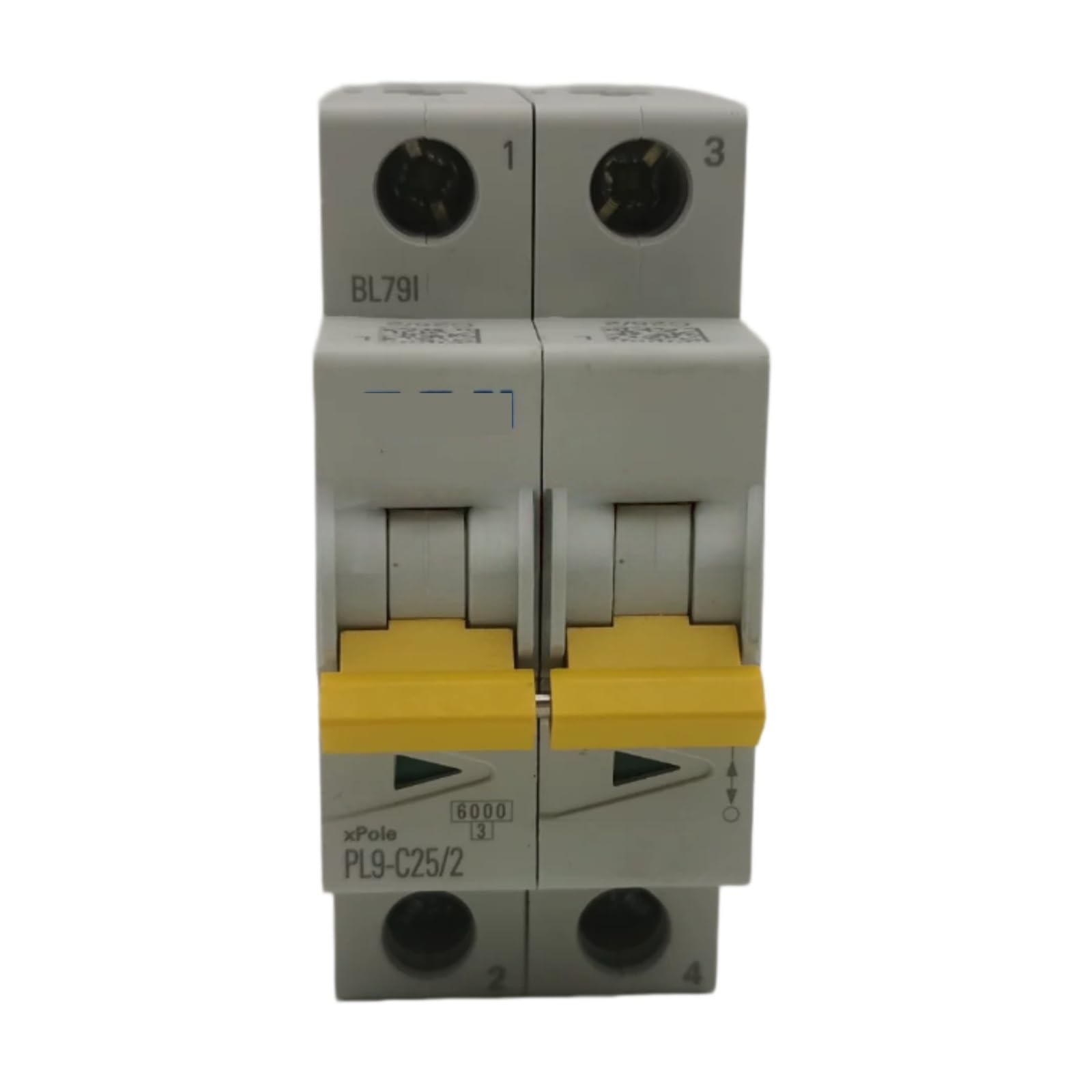 HKEJSJWA Circuit Breaker PL9-C25/2 294559, 25A 2P Mini Circuit Breaker