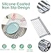 Ohuhu Roll Up Dish Drying Rack, Over The Sink Multipurpose Roll-Up Dish Racks, 16.5