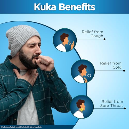 Multani Kuka Cough Syrup | No Added Sugar |Get Ayurvedic Relief Cough, Cold, and Throat Irritation. | For All Types Of Cold & Cough | Cough Syrup for Dry Cough | Goodness Of Tulsi, Pippali, Satpudina & Other Herbs | 100 Ml