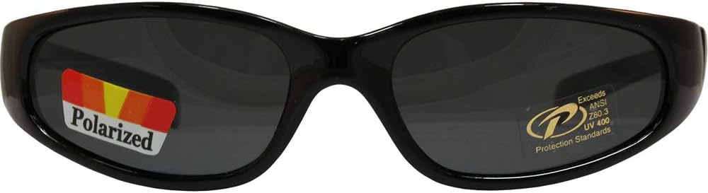 Pacific Coast Chix Heavenly Sunglasses Gloss Black Frames Polarized Smoke Lens - Image 2