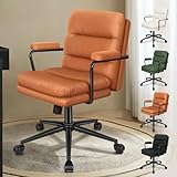 【Einfache Montage】Zwei Personen können ihn in weniger als 10 Minuten zusammenbauen. Das Bedienungsanleitung mit klaren Bildern führt Sie durch die einfachen Schritte. Verbessern Sie Ihr Home-Office mit diesem ergonomischen, bequemen und langlebigen Stuhl, um eine bessere Home-Office-Erfahrung zu erhalten.