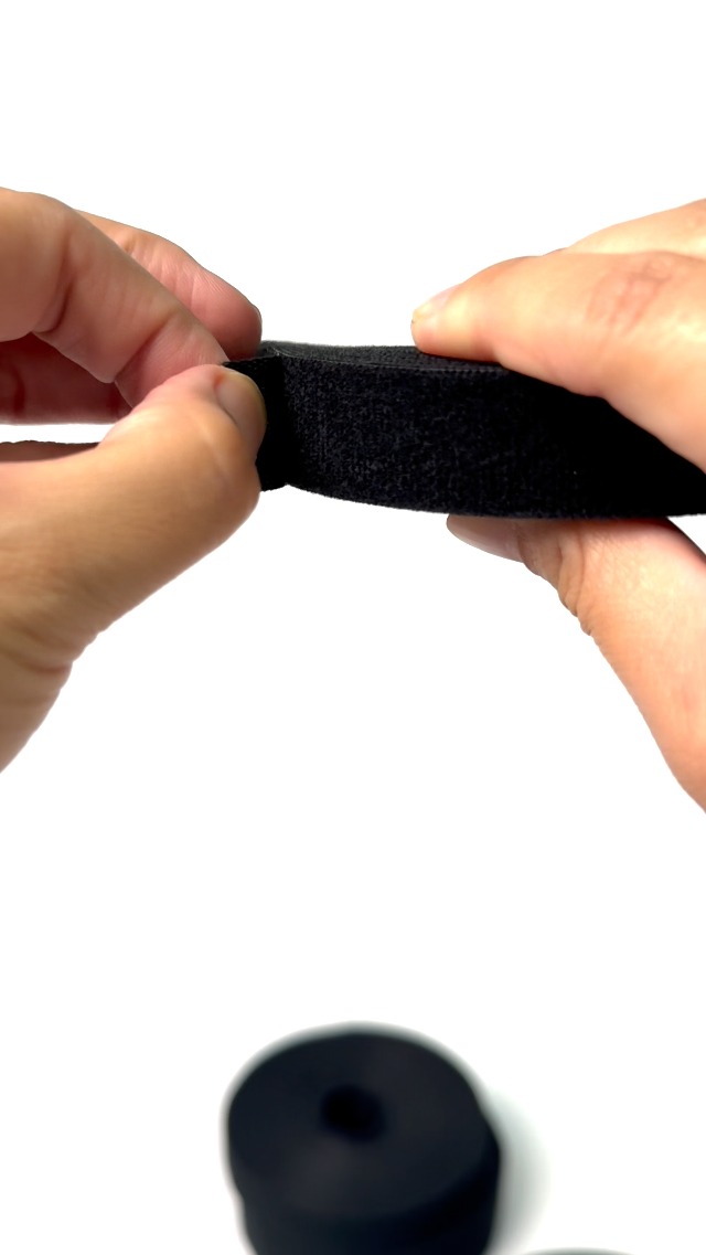 1in X 24ft | Hook And Loop Straps Heavy Duty | Double Sided Self -Gripping Strips | Reusable Multi-Purpose Wrap Roll For Home, Office, Data Center, And More - View #4