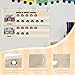 Attendance Pocket Chart for Classroom, Durable Classroom Management Pocket Chart 36 People Cards Included, Helping Hands Pocket Chart for Preschool Sunday School Kindergarten Daycare (Attendance）