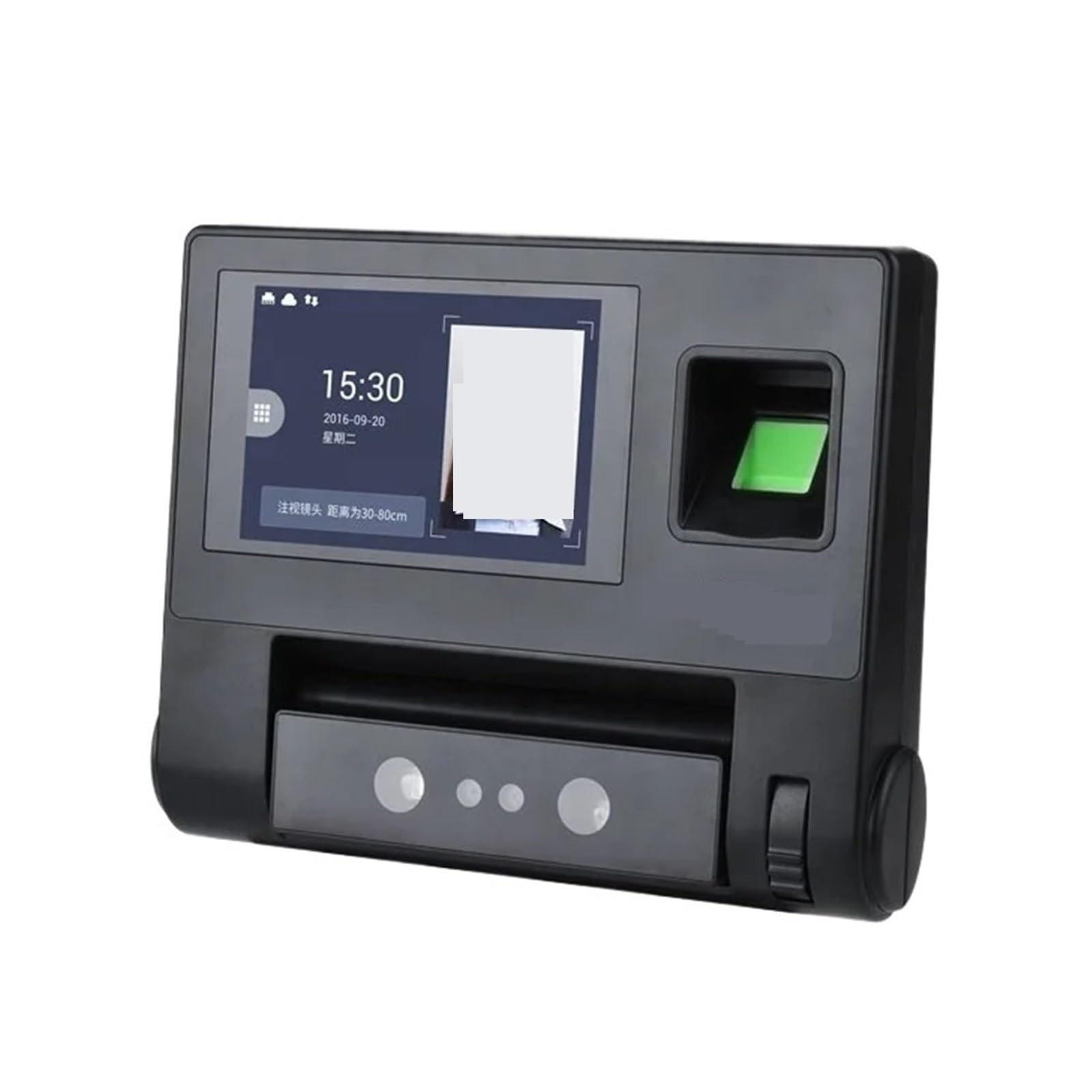 Rilevatore Presenze, Orologio for la rilevazione e presenze dei dipendenti senza contatto, riconoscimento e impronte digitali sul palmo a mano, macchina for la rilevazione e presenze dei dipendenti