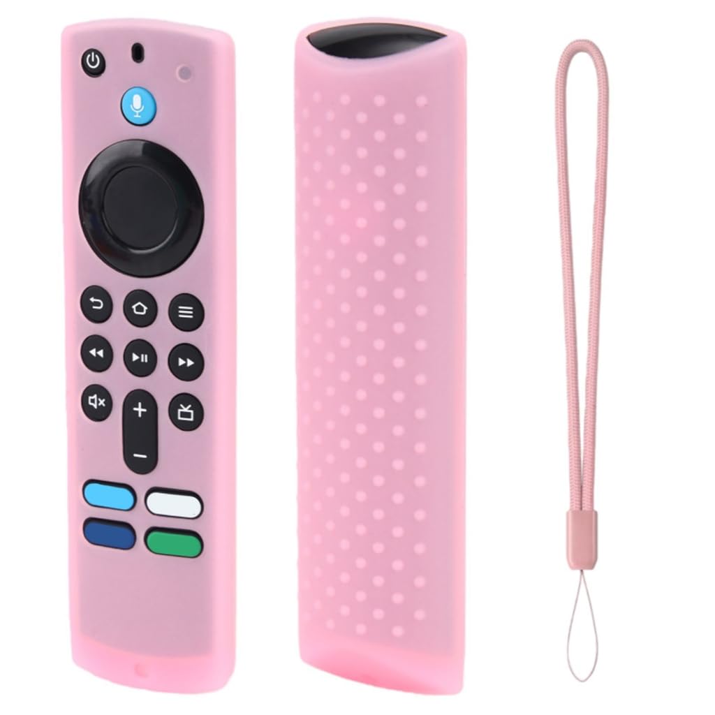 Tsophreniq Silicone Remote Cover Shockproof Design AntiScratch NonSlip Grip for Stick 3rd Gen/4K Remote Shell Cover
