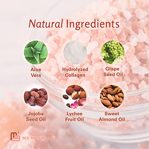M3 Naturals UNKNOWN Himalayan Salt Scrub Face Foot & Body Exfoliator Infused thumb #4