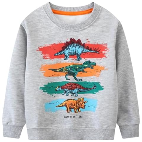 Gumyoss Sweatshirt Garçon Dinosaure Cover