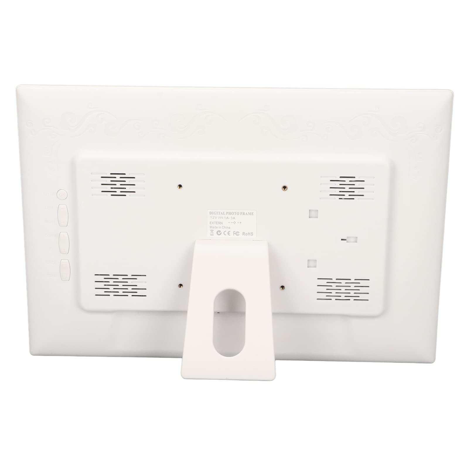 17 Zoll Digitaler Bilderrahmen mit Fernbedienung, 1440 X 900 16:10 IPS Elektronischer Video Bilderrahmen, Unterstützt USB/MMC/TF, für Freunde, Familie, Keine WiFi