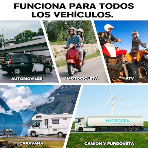 Miniatura 5 de Creacloud Kit Profesional De Reparación De Pinchazos 45 Pcs Para Coche, Moto Y Todoterreno, Neumático Antipinchazos, Mechas Y Clavos, Para Emergencias En Carretera Y Montaña
