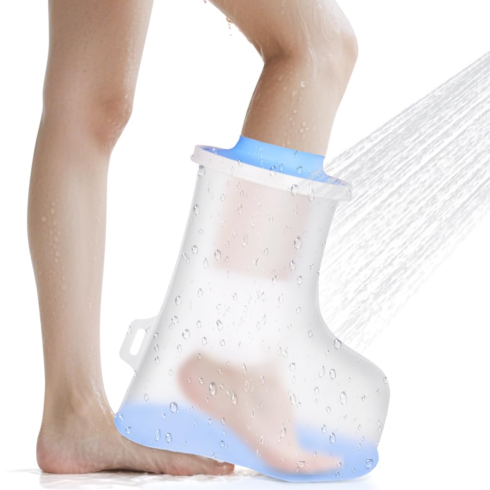 ANOMM Wasserdichter Handgipsschutz für Erwachsene, Wiederverwendbarer | Gips und Verbandschutz, Wasserdichte Schutzhülle für Gipsverbände, Bandagen, Verbandschutz Halten Sie Wunden Verbände Trocken