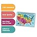 United States Wall Map for Kids | States, Capitals & Pictures | Laminated durable poster 18