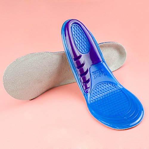 Palmilhas de sapato ROSENICE com sola macia e absorvente de choque, gel de silicone para massagem e