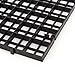 Ioffersuper 4 Pcs Grid Divider Tray Egg Crate Louvre Aquarium Fish Tank Bottom Isolation Plastic Egg Crate Grid Divider Tray Egg Grid Divider Tray for Aquarium