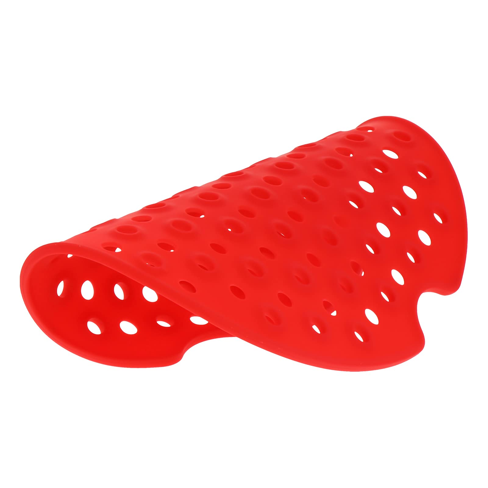 Hemoton 1pc Reusable Silicone Air Fryer Mat Steamer Pad for Baking Non-stick Design Prevents Food from Sticking for Meat Vegetables