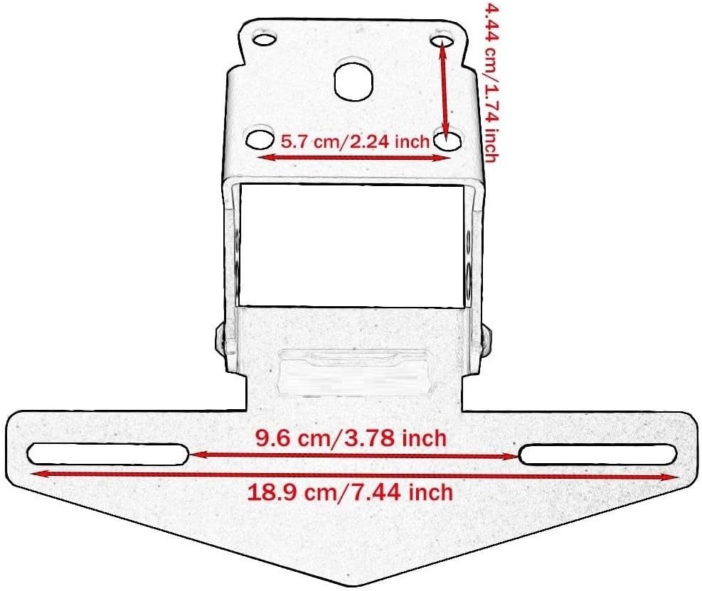 for 250 390 200 2013-2021 125 2017 2018 2019 2020 Motorcycle CNC Tail Tidy Mudguard Rear Bracket License Plate Frame Holder Motorcycle