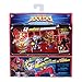 Akedo Ultimate Arcade Warriors - Collector 4 Pack - 3 : Thunderwind, Badfoot & Flyswat and one Hidden Mini Battling Action Figure!