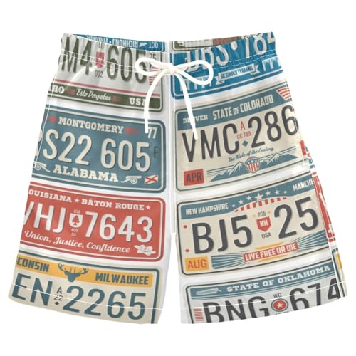 Red Glitter Print Boys Swim Trunks Toddler Swim Shorts Little Boys Bathing Suit Swimsuit Toddler Boy Swimwear