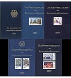 Jahrbücher 1995-1999 Goldhahn SET: BRD Bund Jahrbücher 1995-1999 Briefmarken für Sammler