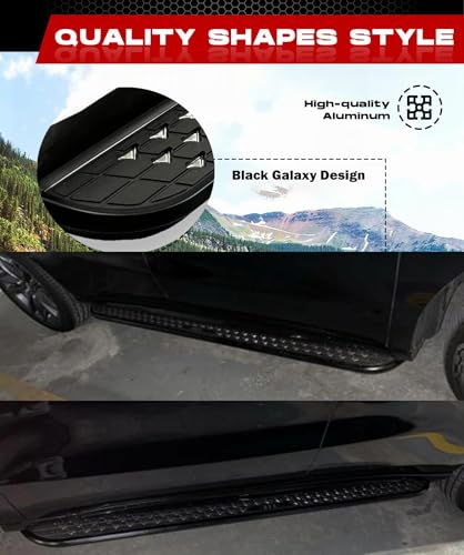Estribos para Buick Enclave 2018-2024 Negro 2 Piezas miniatura 4