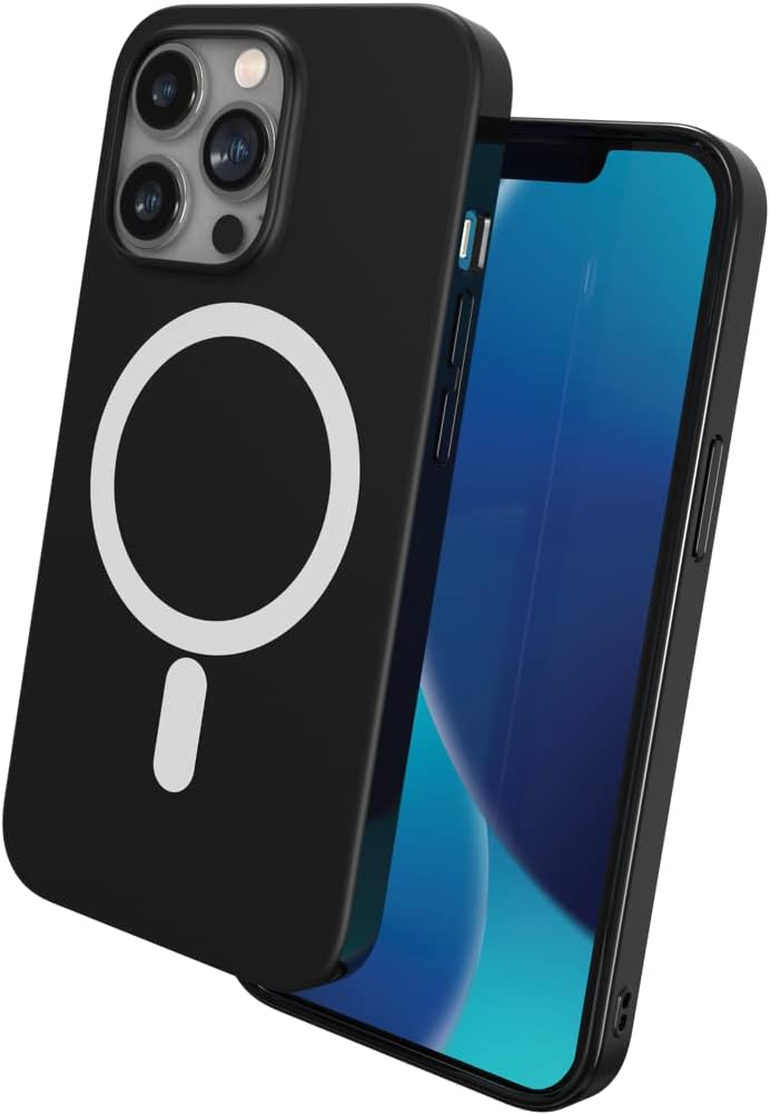max Protection by ZAGG- MagSafe Compatible Case with Built in Magnets - Made for Apple iPhone 13 Pro - Black