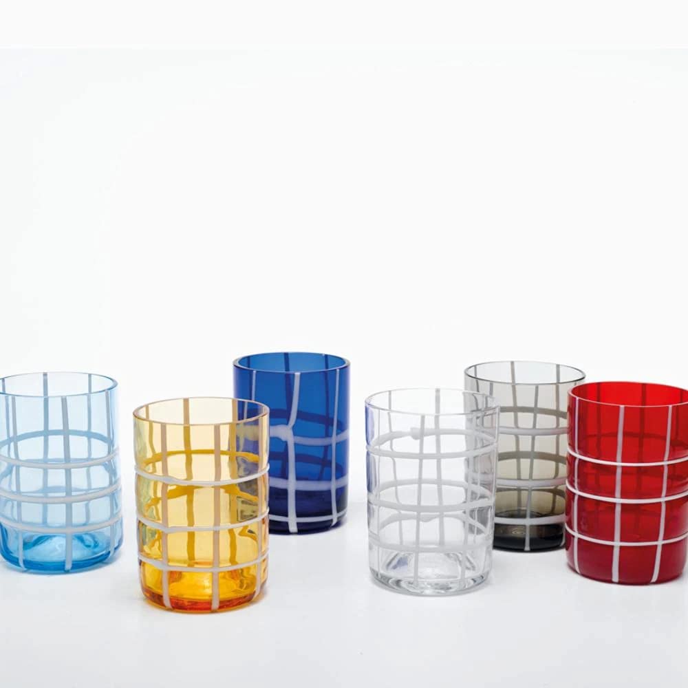 Zafferano Twiddle Tumbler Set 6 Wassergläser