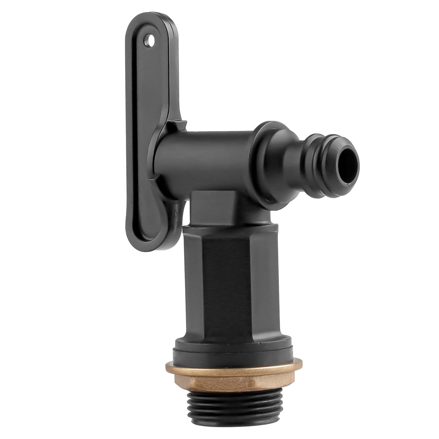 Vanyibro Water Butt Tap, BSP Thread Replacement Tap with Plastic Snap-Fit Connector for Rain Barrels and Home Brewing
