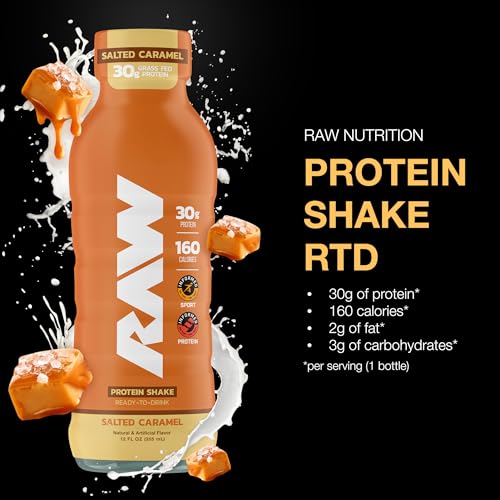 Raw Ready-To-Drink Protein Shake, Salted Caramel thumb #1
