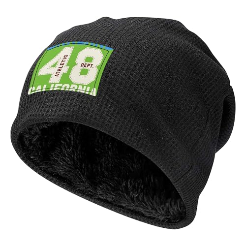Bonnet tricoté anniversaire chaud pour le sport et les loisirs extérieurs